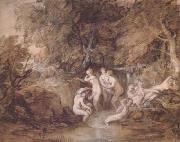 Diana and Actaeon (mk25) Thomas Gainsborough